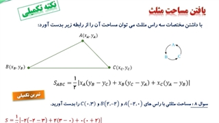 تدتدریس صفحه 6 کتاب درسی ریاضی 2 (پایه یازدهم) علوم تجربی - هندسه تحلیلی