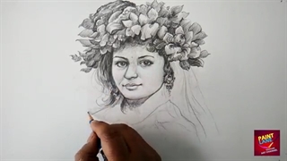 کشیدن یک پورتره با مداد