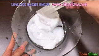 آموزش ساخت اسلایم پفکی