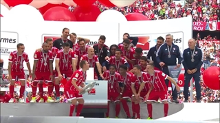 جشن قهرمانی بایرن مونیخ در بوندسلیگا