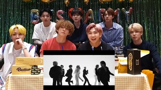 ریکشن BTS به موزیک ویدیو "Butter"