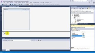 آموزش کار با کنترل Timer در سی شارپ#C-قسمت بیست ویکم