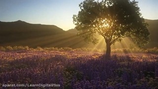 ساخت درخت، گل و گیاه در سینما4دی