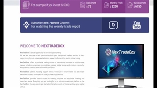 پروژه سرمایه گذاری معتبر نکس ترید باکس با نزدیک به 2 سال کار با ارائه اسناد