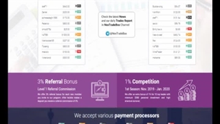 پلتفرم سرمایه گذاری دلاری معتبر نکس ترید باکس با نزدیک به 2 سال کار