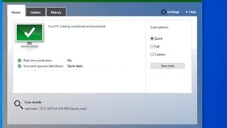 ویندوز دیفندر در ویندوز 10