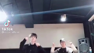 تیک تاک N.CUS با ویدیویی از اونتِک و هیونمین درحال رقصیدن با چالشONE