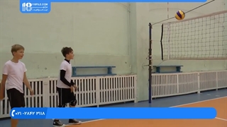 آموزش والیبال کودکان - نحوه ضربه زدن و حمله