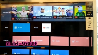 تلویزیون 43 اینچ W660F سونی در تک باش