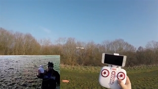 کواد کوپتر تاشو Syma Z3 با ارسال زنده تصویر/هلی شات/ایستگاه پرواز