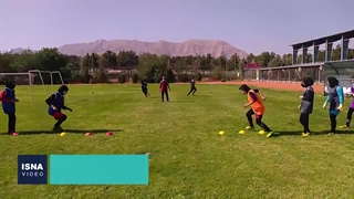 استعدادیابی دختران فوتبالیست ایرانی در اصفهان