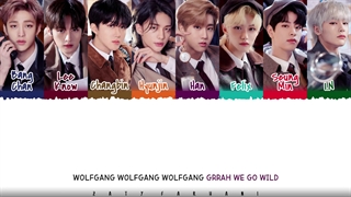 لیریک آهنگ جدید "WOLFGANG" از گروه Stray kids (که برای برنامه ی کینگدام منتشر کردن)