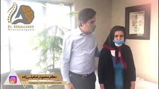 جراحی میکروسکوپیک دیسک بزرگ گردنی و بهبود بیمار
