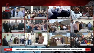 ریف ادلب |  حشود من المواطنین یتوافدون للإدلاء بأصواتهم و اختیار مرشحهم لرئاسة الجمهوریة