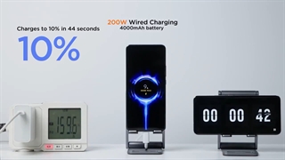 سیستم شارژ سریع 200 واتی شیائومی