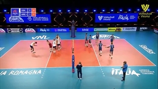 USA vs. Argentina - FIVB Volleyball Nations League - Men - Match Highlights, 30/05/2021