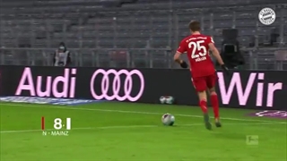 تمام 18 پاس گل توماس مولر در بوندسلیگا