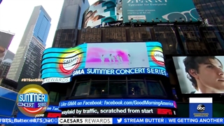 استیج BTS Butter .Dynamit در GMA