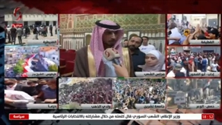 موفدة الإخباریة الى #مجلس_الشعب میشلین عازر لنقل صورة المشهد الانتخابی