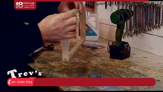 آموزش ساخت کندو عسل - اتصال قطعات قاب موم عسل