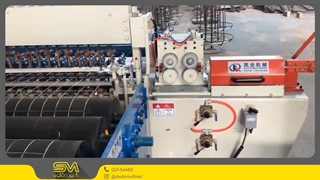 خط تولید توری مش | مراحل ساخت توری مش فولادی