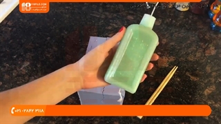 آموزش شمع سازی - ساخت شمع های بطری شکل