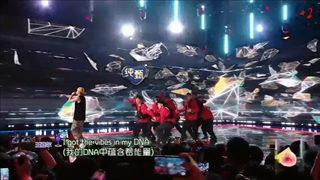 کات حضور جکسون در قسمت فینال برنامه Chuang