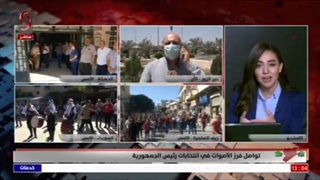 مراسل الإخباریة فی دیر الزور ابراهیم الضللی وکیف کانت اجواء الاستحقاق الرئاسی