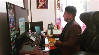 استاد امیرظهرابیان ترانه امشب شب مهتاب هنرمند امیر ظهرابیان