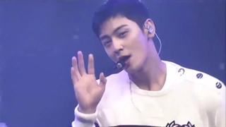 اجرای آهنگ when you call my name توسط چا اون وو در فن میتینگ 2021