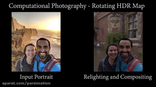 جایگزینی پس زمینه تصاویر پرتره با فن آوری یادگیری ماشین