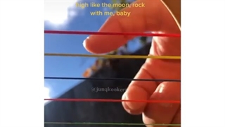 آهنگ butter از bts با گیتار