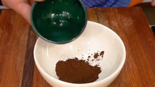 کیک دورنگ خونگی2