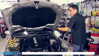 آموزش کارواش بدون آب - قسمت های مختلف موتور خودرو