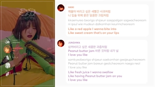 I LOVE YOU lyrics + line distribution _ EXID