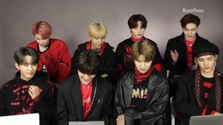 مصاحبه Stray kids در BuzzFeed Celeb