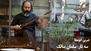 ضربی ابوعطا؛ سه تار نوازی سلمان سالک