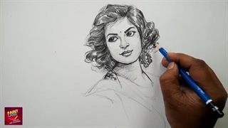 تمرین کشیدن صورت