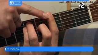آموزش گیتار - گرفتن آکورد E
