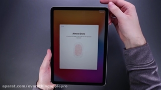 جعبه گشایی تبلت اپل ipad air 2020