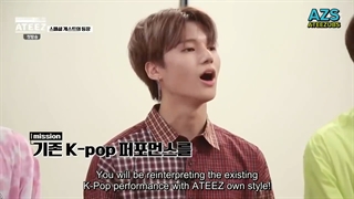 قسمت اول (2/5) برنامه Code Name Is ATEEZ / زیرنویس فارسی