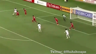 عملکرد وحید امیری در بازی با امارات