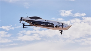 مسابقات فرمول یک در آسمان با Mk3 Airspeeder
