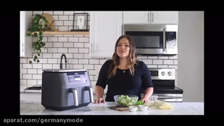 سرخ کن دوقلو نینجا آمریکا NINJA Heissluftfritteuse Foodi Dual Zone AF300EU