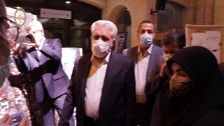 نمایشگاه صنایع دستی شهر های جهانی - تابلو فرش ابری سردرود