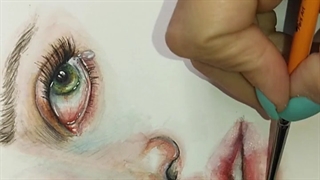 Sad Girl by Master Mahsa Koohestani Ardestani