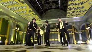 اجرای آهنگ Butter از بی تی اس در برنامه Music Blood