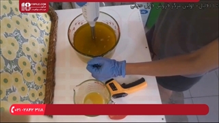 آموزش ساخت صابون - ساخت صابون زرد چوبه