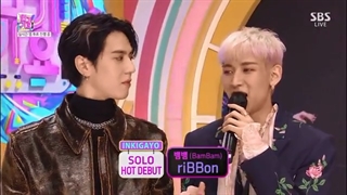 مصاحبه یوگیوم و بم بم در Inkigayo