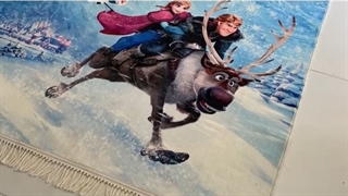 فرش کودک چاپی طرح فروزن